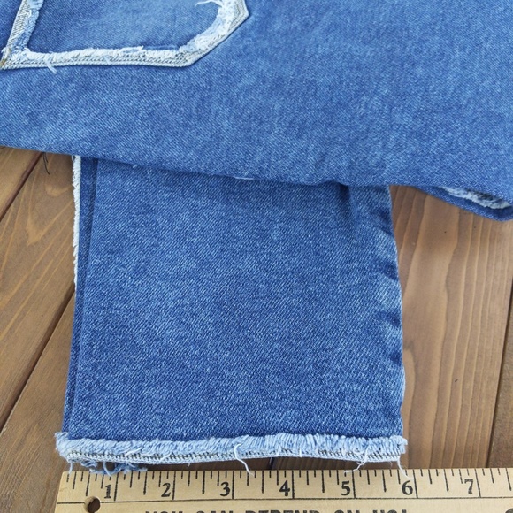 Diesel Skinny Cropped Raw Hem Jeans SZ 28 - Picture 10 of 16